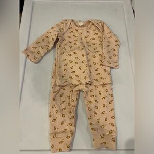Floral 0-3M Quincy Mae Matching Set